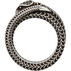 Gucci Silver Garden Snake Ring