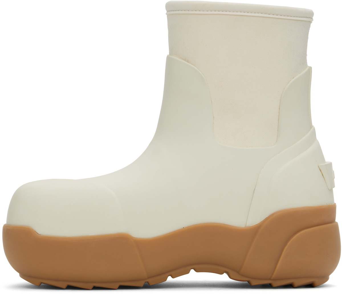 【楽天カード分割】 AMBUSH White Rubber Boots Ambush 靴