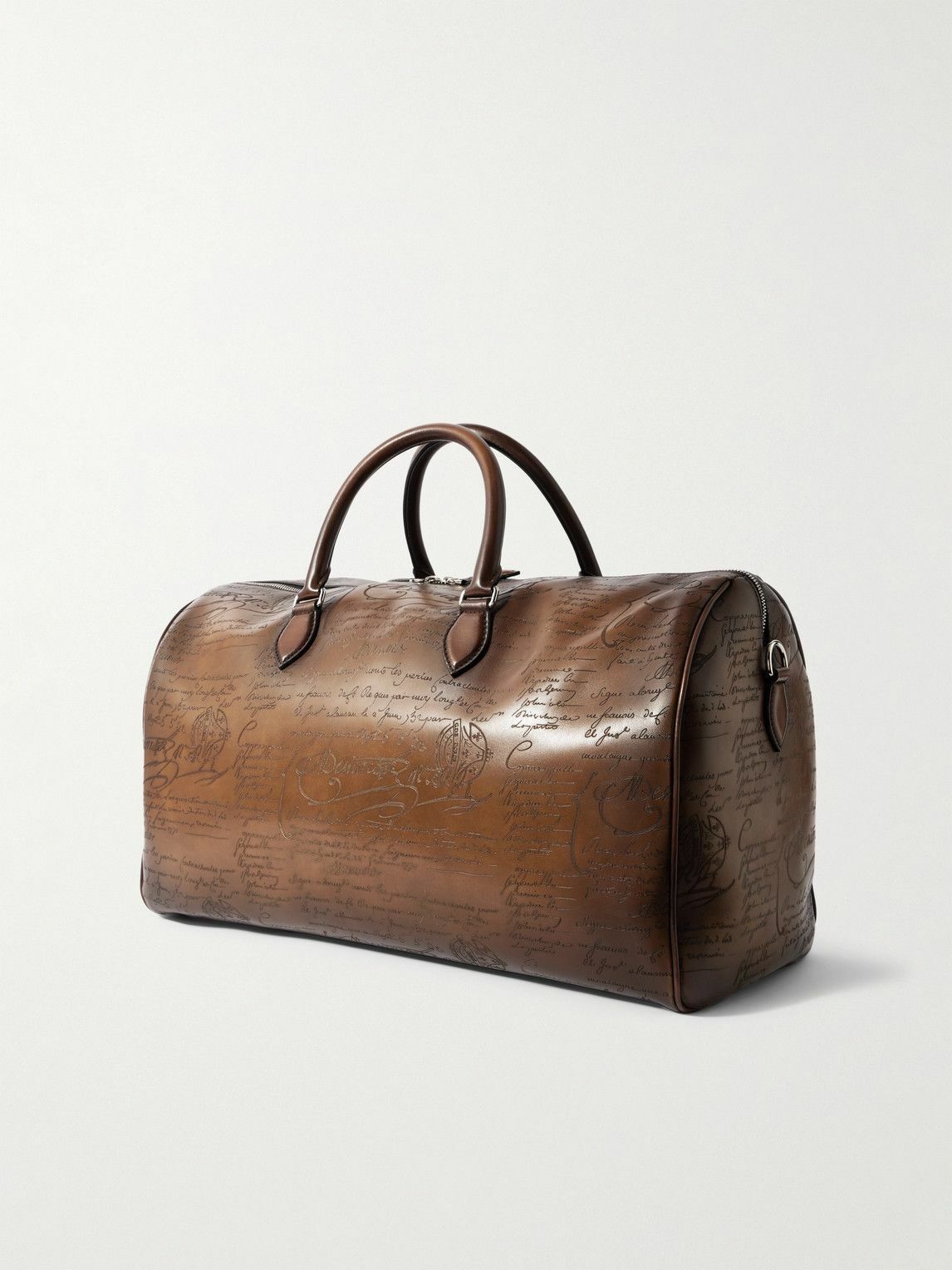 Berluti - Jour Off Scritto Venezia Leather Weekend Bag