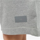 Y-3 Men's Core Logo Sweat Shorts in Medium Grey Heather