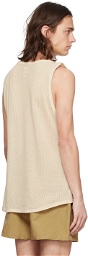 Howlin' Beige Mesh Adults Only Tank Top