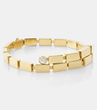 Ileana Makri 18kt gold bracelet with diamonds