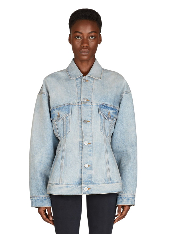 Photo: Balenciaga Hourglass Denim Jacket