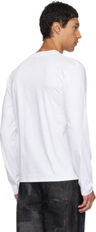 HELIOT EMIL White Effulgence Long Sleeve T-shirt