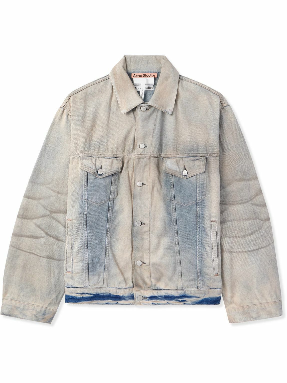 Acne Studios - Robert U Carver Denim Jacket - Blue Acne Studios