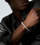 David Yurman Pearls and sterling silver bracelet