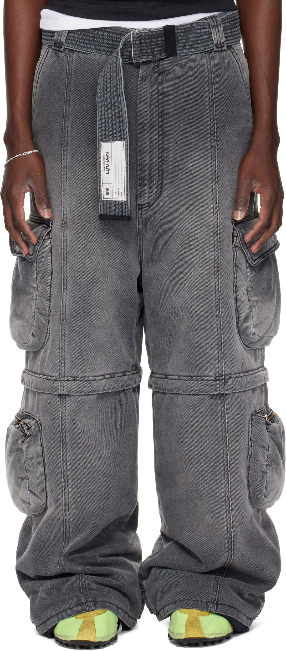 LU'U DAN Blue Kriss Kross Jeans LU'U DAN