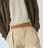 Tod's Braided suede belt