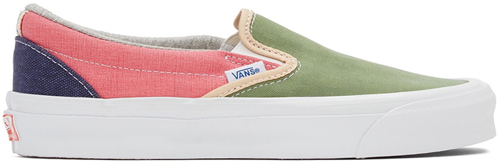 Photo: Vans Multicolor Geoff McFetridge Edition OG Classic Slip-On Sneakers