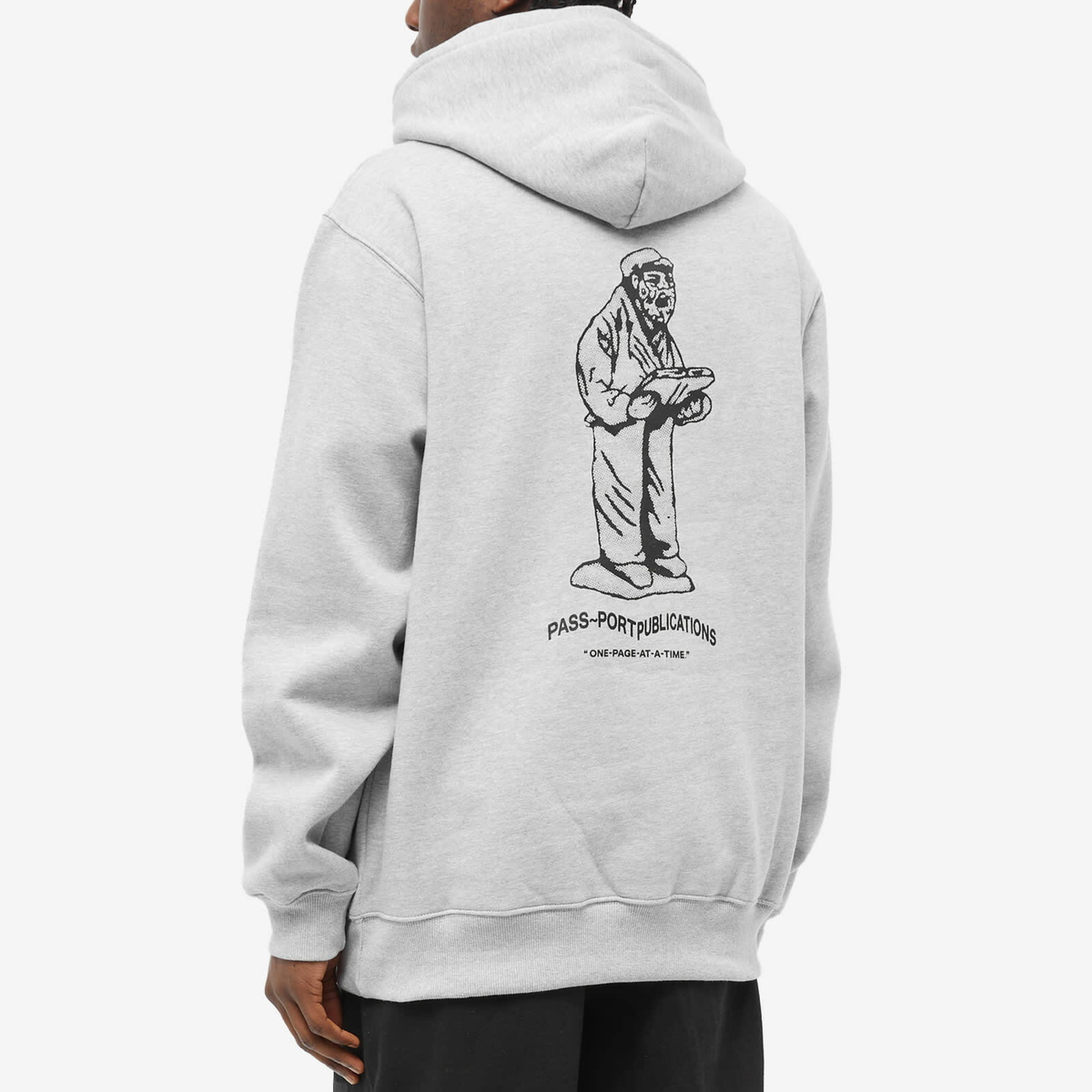 Pass~Port Men's Publish Hoody in Ash Heather