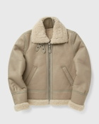 Schott NYC LCW1257 JACKET Beige Womens Bomber Jacket