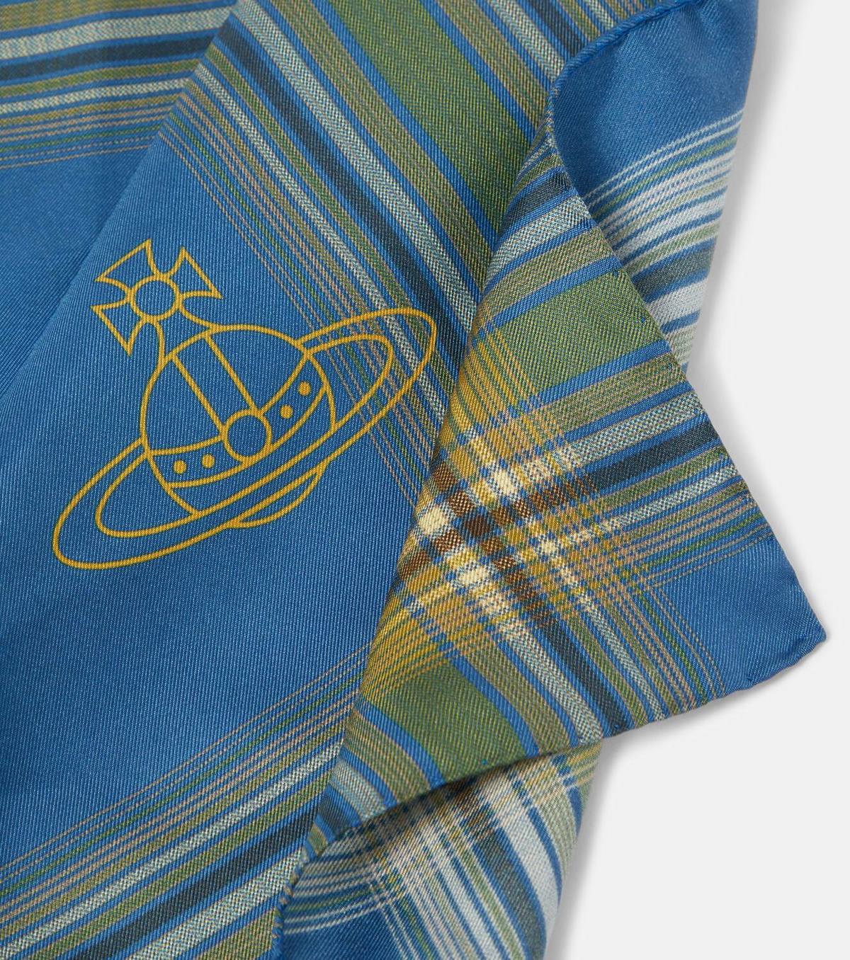VIVIENNE WESTWOOD baroque silk scarf