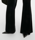 Diane von Furstenberg Ruthette velvet wide-leg pants