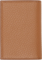 Givenchy Tan Flap Card Holder