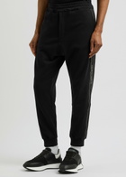 Alexander Mcqueen Logo-appliqué Cotton Sweatpants Black