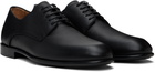 Ferragamo Black Two Tone Derbys