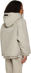 Essentials Kids Gray Full Zip Jacket