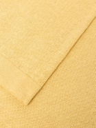Federico Curradi - Linen and Organic Cotton-Blend T-Shirt - Yellow