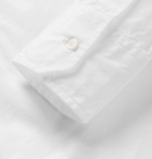 Thom Browne - Slim-Fit Button-Down Collar Cotton-Poplin Shirt - Men - White