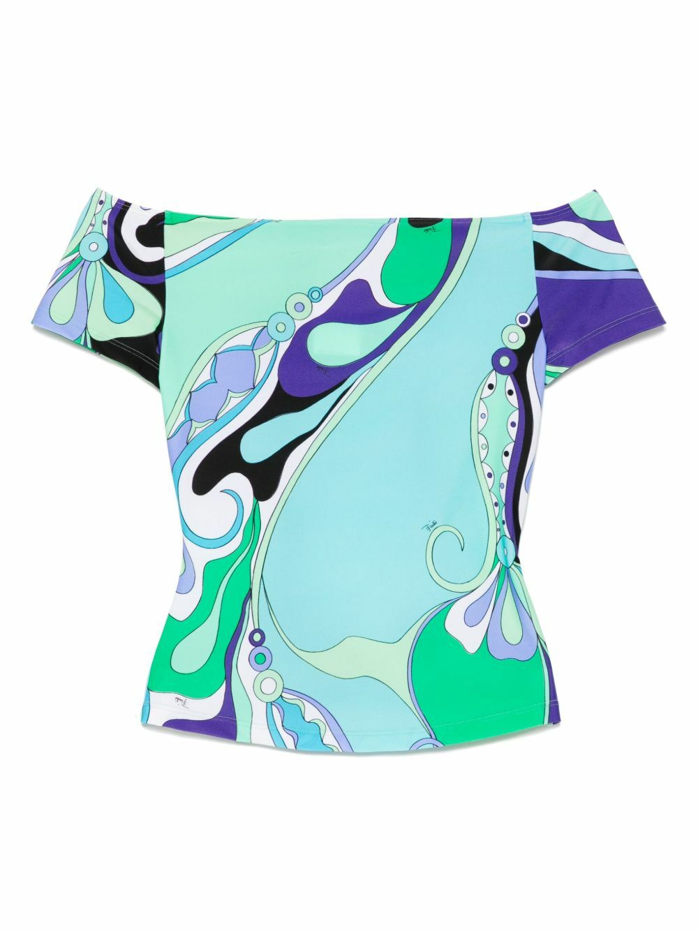 PUCCI Orchidee-Print Top Emilio Pucci
