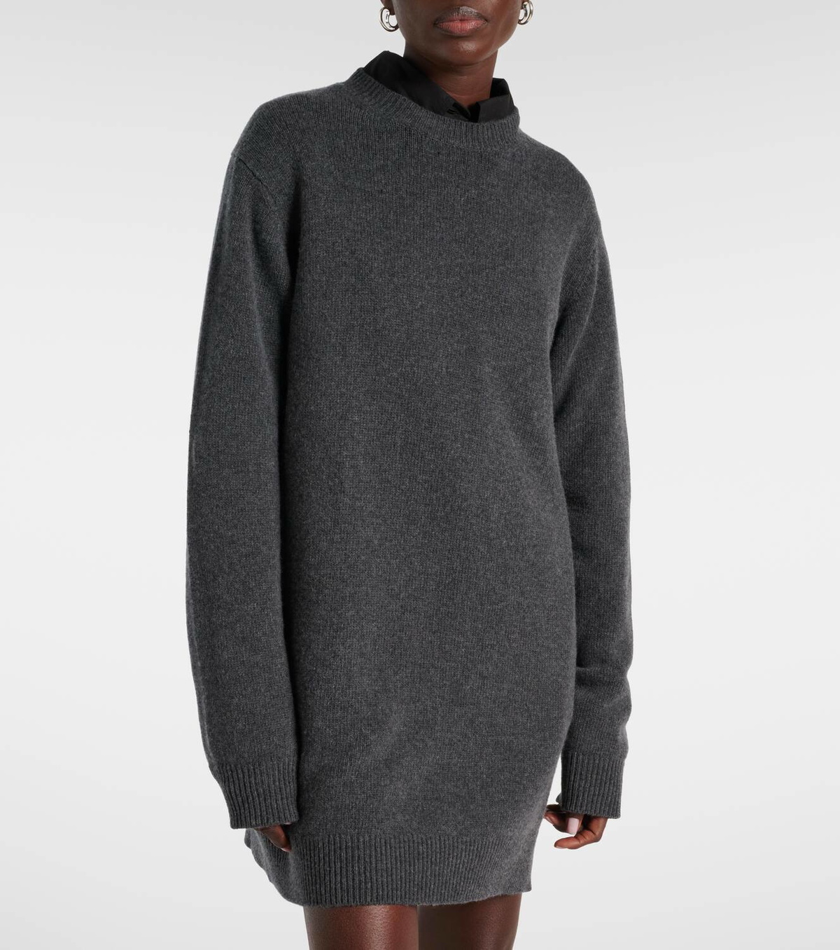 The Frankie Shop Maxime wool and cashmere-blend sweater dress