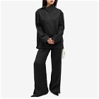 Jil Sander+ Women's Funnel Neck Shirt in Black