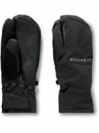 BURTON - [ak] Clutch Suede-Trimmed DRYRIDE Softshell™, GORE-TEX® and Leather Ski Mittens - Black