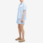 HAY Outline Pyjama Shorts in Soft Blue