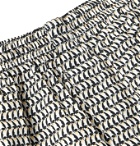 Sunspel - Printed Cotton Boxer Shorts - Black