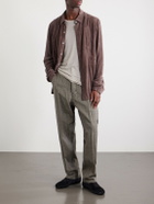 Rick Owens - Fogpocket Velour Jacket - Purple
