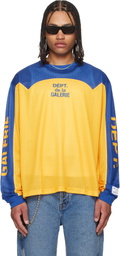 Gallery Dept. Yellow & Blue Western Sport Elegant Mesh L/S T-shirt