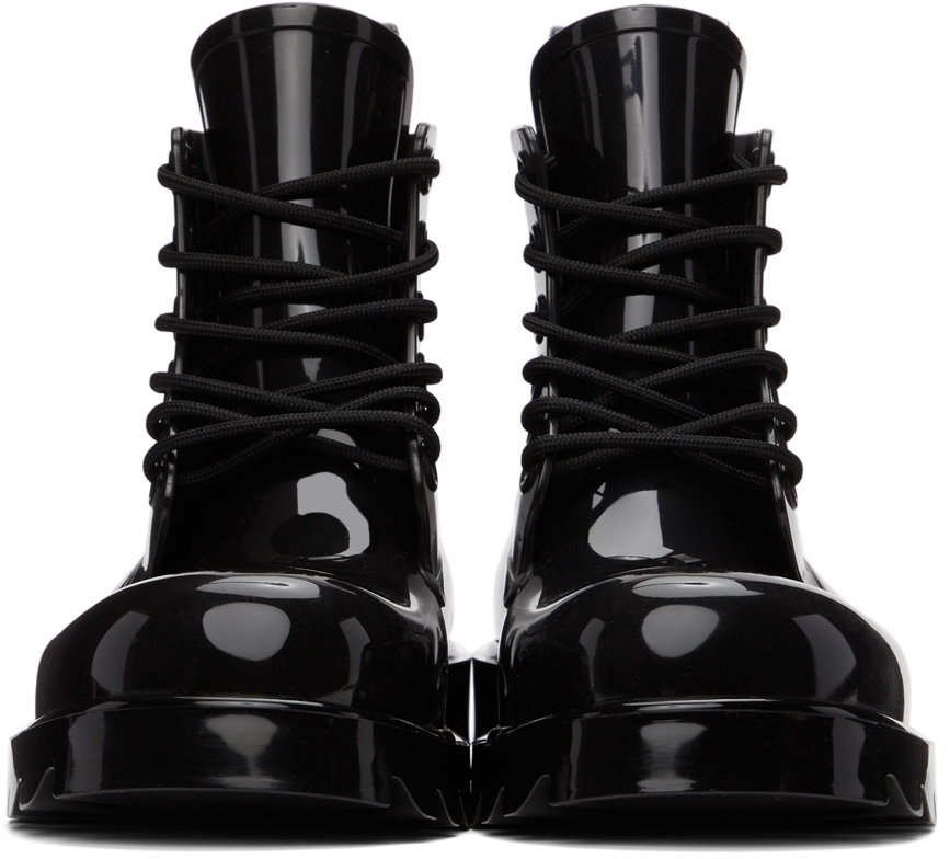 bottega veneta stride ショートブーツ Bottega Veneta Stride Lace Up Ankle Boot Black Men's