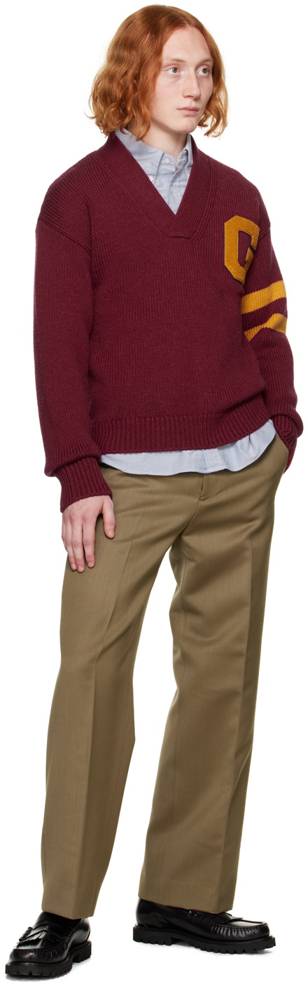Gant Red Wool Sweater