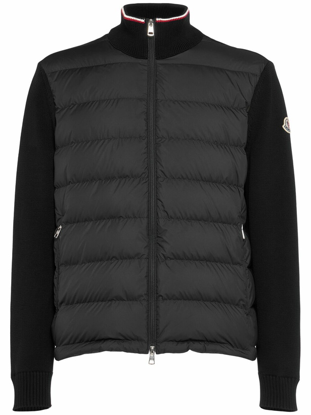 Photo: MONCLER Cotton Yarn Cardigan Jacket