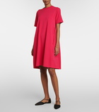 Max Mara - Leisure Gaspare cotton-blend jersey minidress