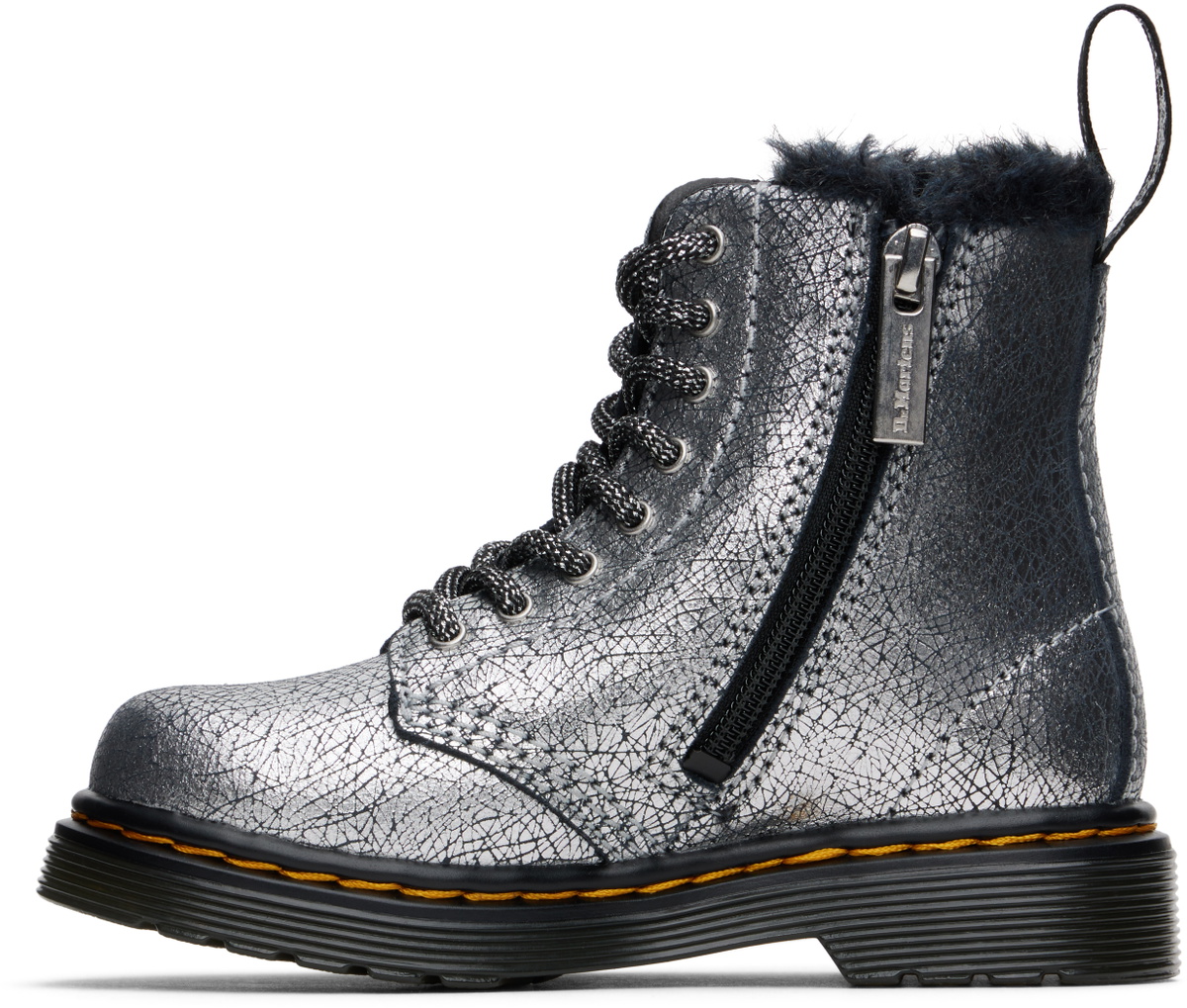 Dr. Martens Baby Silver 1460 Serena Boots