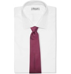 Charvet - 8cm Silk-Jacquard Tie - Burgundy