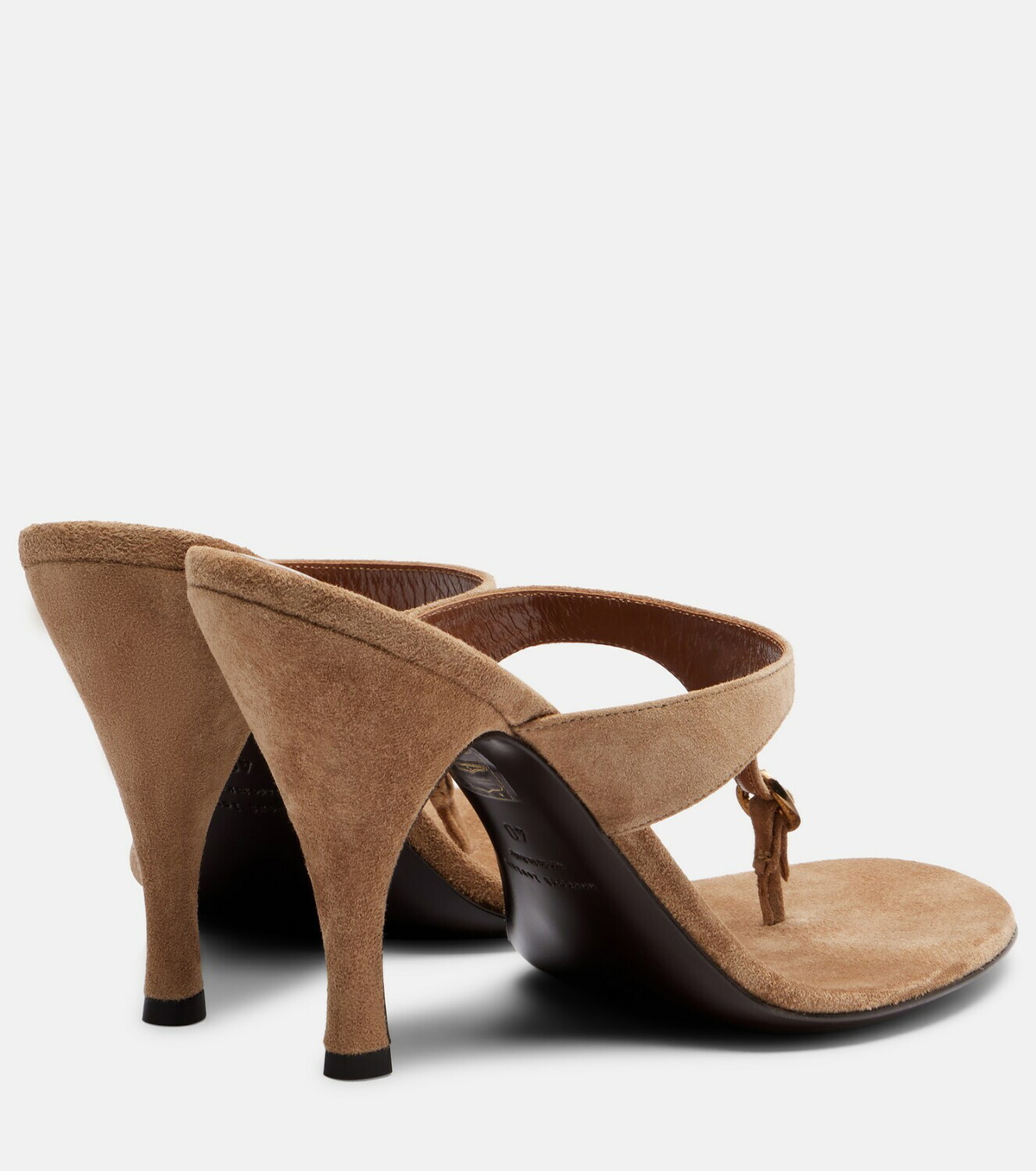 Herbert Levine Kiss And Tell 100 suede mules