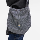 L.F. Markey Women's Caleb Bag in Indigo Stripe