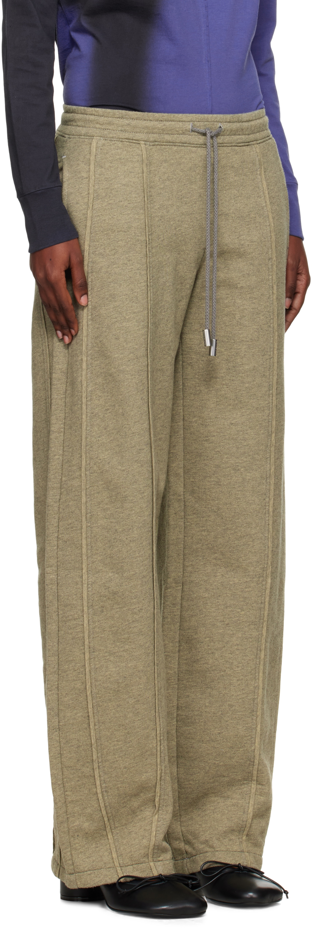 Eckhaus Latta Gray El Sweatpants