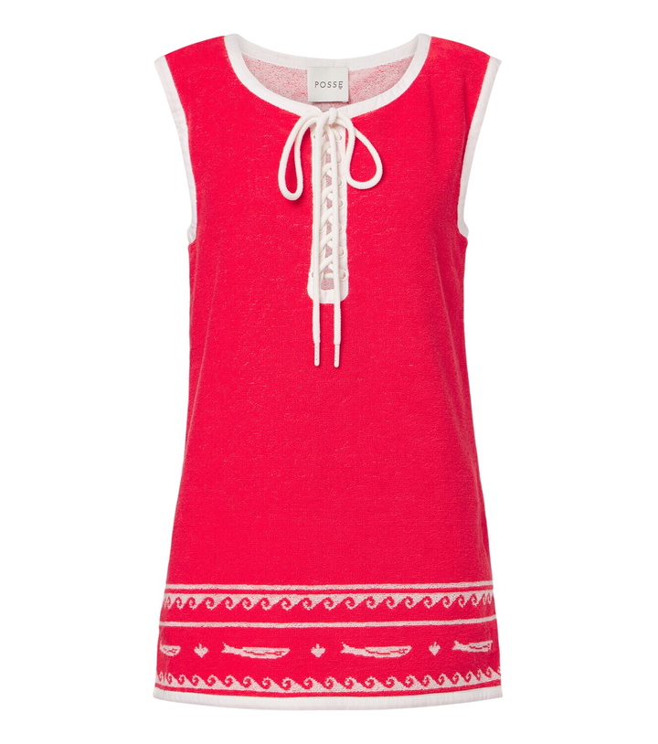 Photo: Posse Cody cotton terry minidress