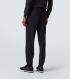 Allude Wool and cashmere sweatpants