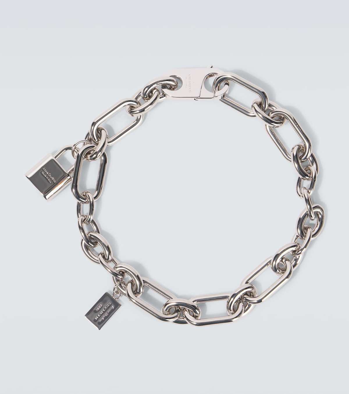 Acne Studios Logo chain necklace Acne Studios