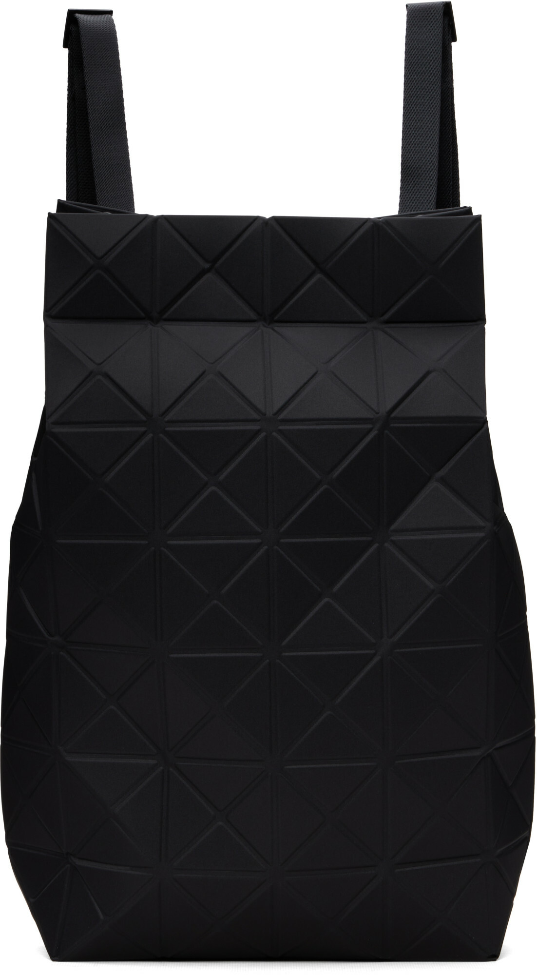 BAO BAO ISSEY MIYAKE Black Track Backpack