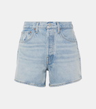 Agolde Parker mid-rise denim shorts