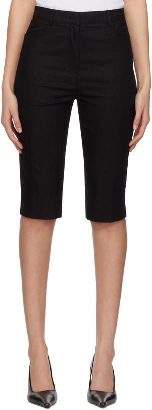 Photo: Dunst Black Slim Bermuda Shorts