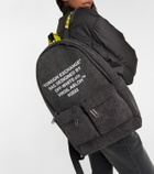 Off-White - Logo-print canvas backpack