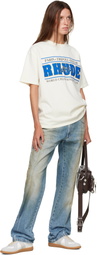 Rhude Off-White 'Rhude Chrono' T-shirt