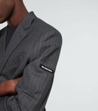 Balenciaga - Striped wool blazer