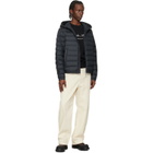 Moncler Black Vermeille Hooded Short Down Jacket